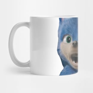 Surprised Sonic Mug